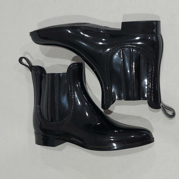 Joie Shoes - JOIE SHINY RAIN BOOT SIZE 9 LIKE NEW